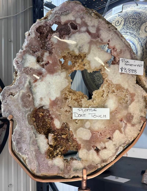 Pink Amethyst Slab