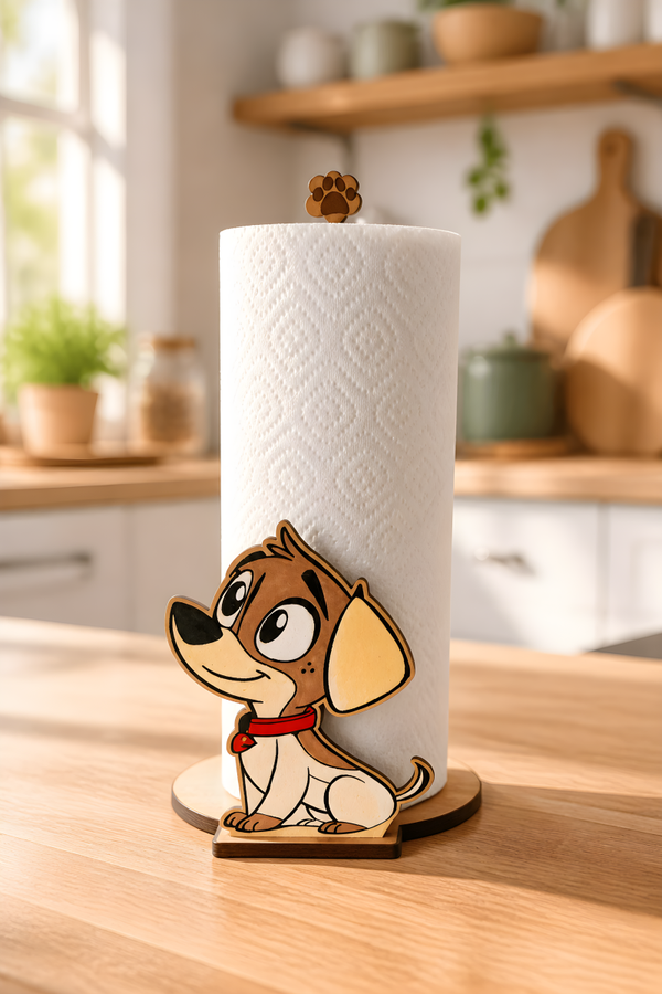 Support papier ménage animaux peints