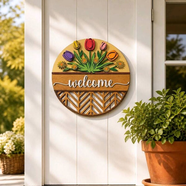 Plaque "Welcome"