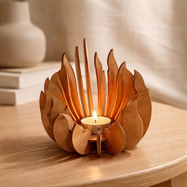 Bougeoir flamme