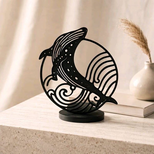 Bougeoir baleine