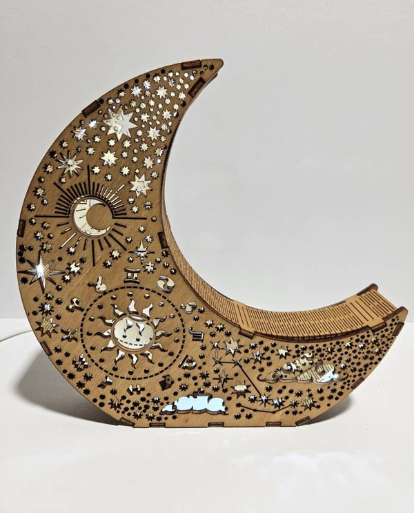 Lampe veilleuse "Lune"