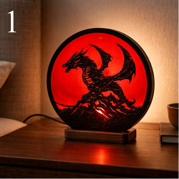 Lampe led dragon