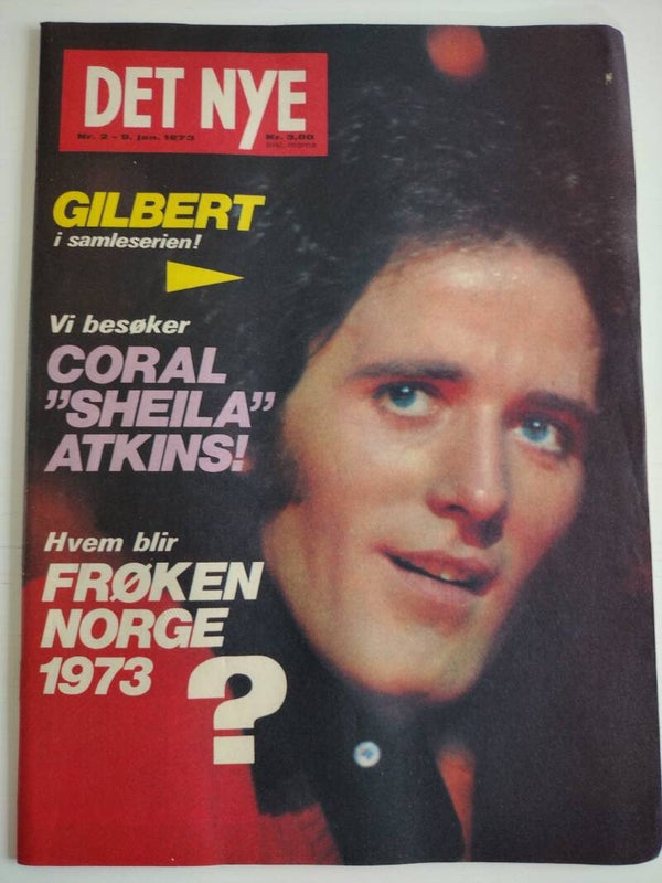 MAGAZINE: DET NYE 1973/2. GILBERT O' SULLIVAN