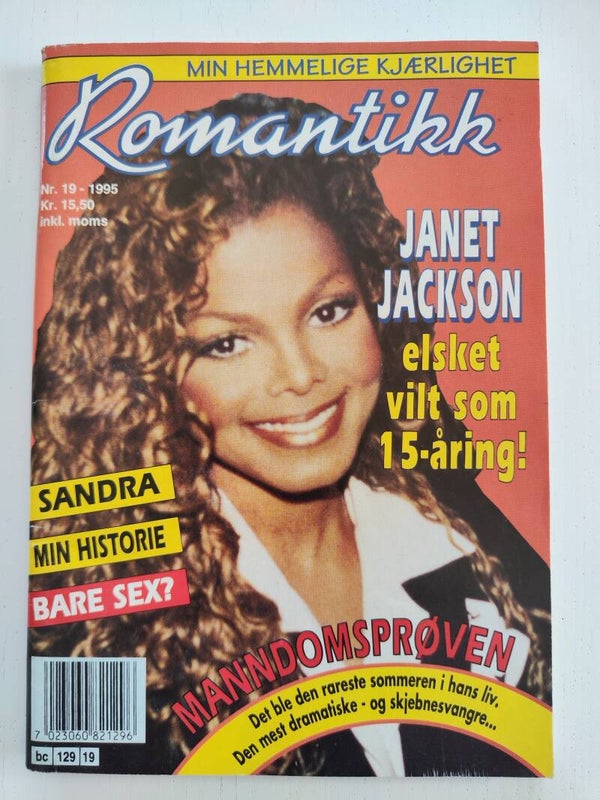MAGAZINE: ROMANTIKK 1995. JANET JACKSON