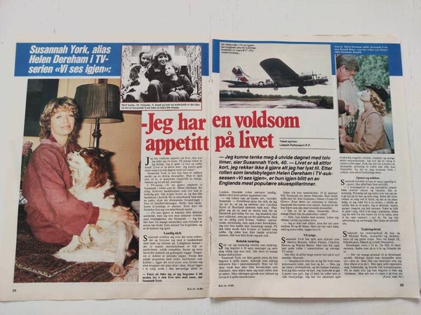 ARTICLE: SUSANNAH YORK