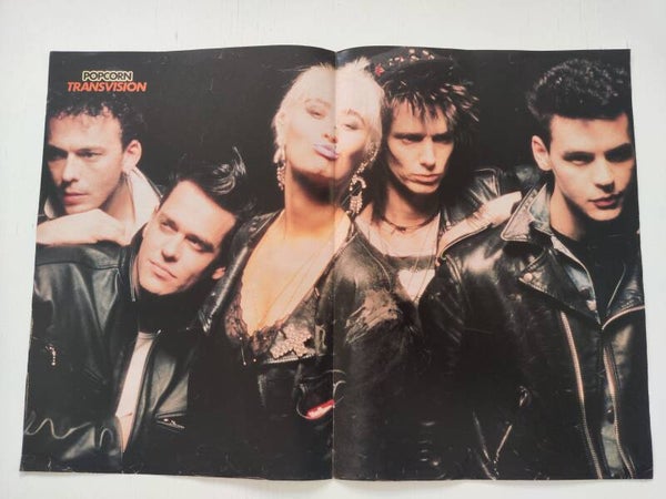 POSTER: TRANSVISION VAMP (WENDY JAMES) from magazine Germany.