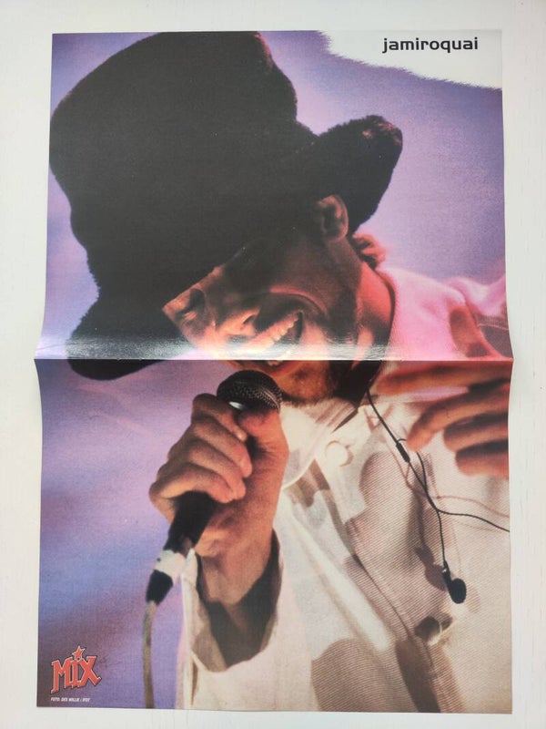 POSTER: JAMIROQUAI from magazine Denmark.