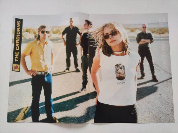 POSTER: THE CARDIGANS from magazine Denmark.