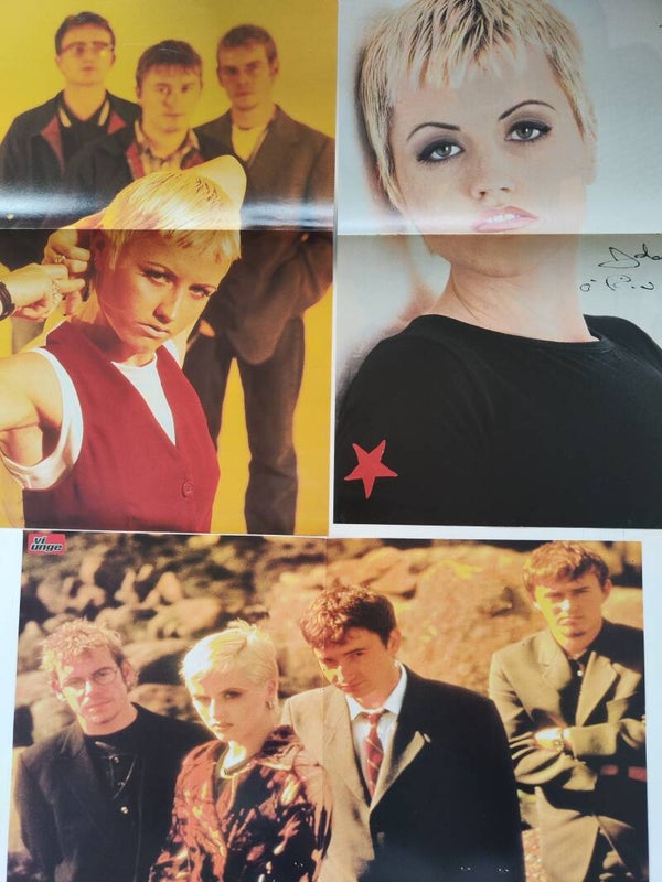 POSTER: 3x CRANBERRIES from magazine DK and GER.
