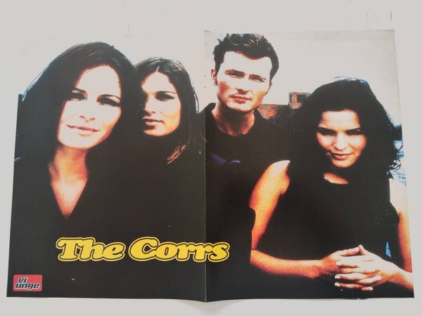 POSTER: THE CORRS from magazine Denmark.