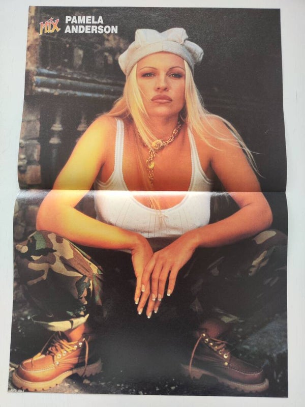 POSTER: PAMELA ANDERSON from magazine Denmark.