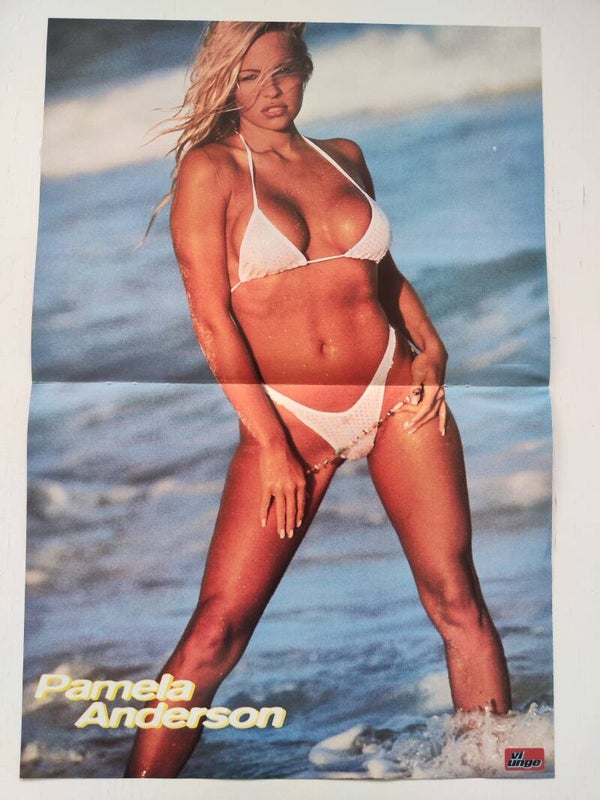 POSTER: PAMELA ANDERSON from magazine Denmark.