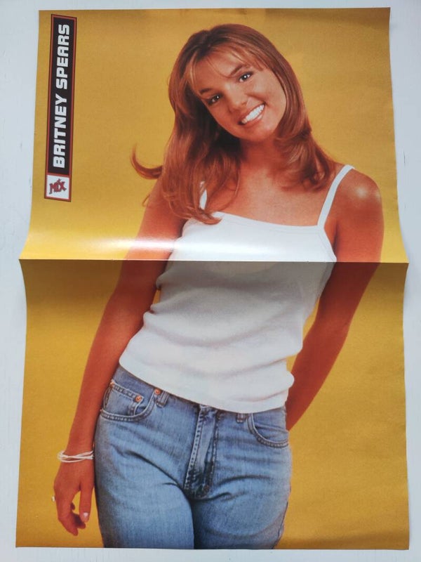 POSTER: BRITNEY SPEARS from magazine Denmark.