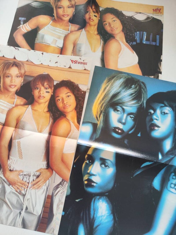 POSTER: 3x T.L.C. from magazine Denmark.