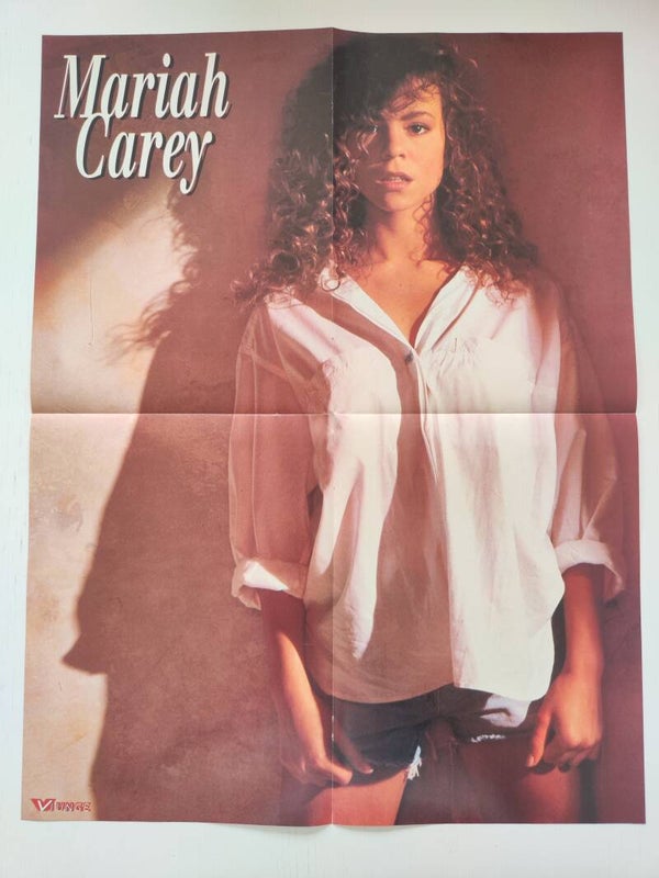 POSTER: MARIAH CAREY / LET LOOSE from magazine Denmark.
