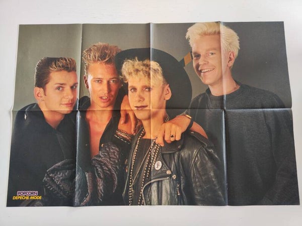 POSTER: DEPECHE MODE magazine Germany.