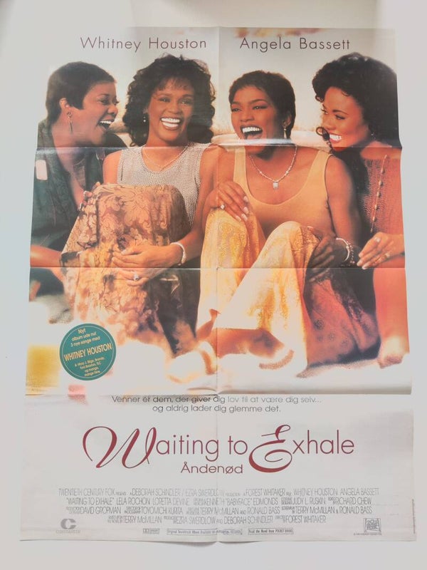 POSTER: WHITNEY HOUSTON / JAMES BOND from magazine Denmark.