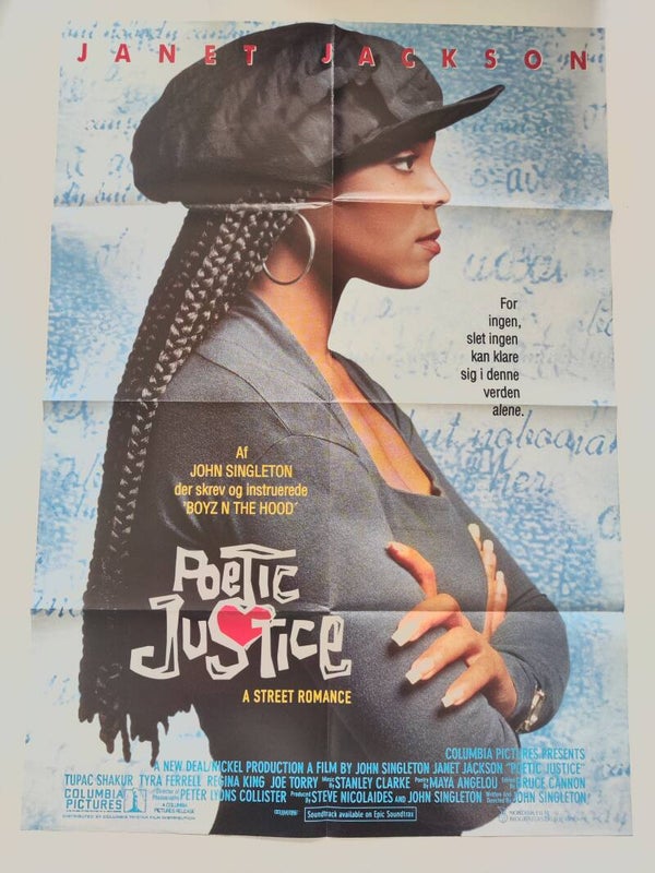 POSTER: JANET JACKSON / METALLICA from magazine Denmark.