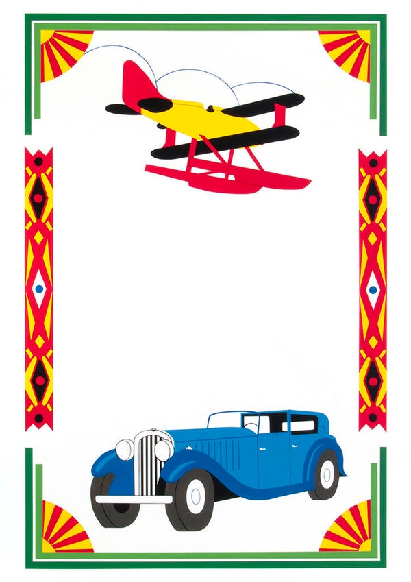 Art Deco 1920 A0-formaat