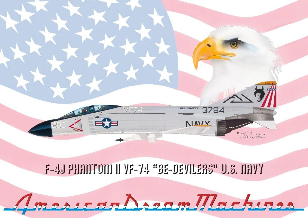 F-4J  VF-74 Be Devilers US Navy