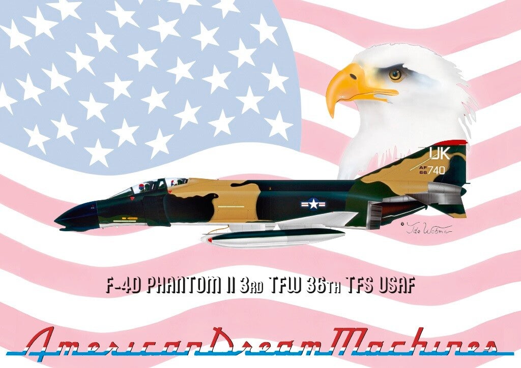 F-4D Phantom II 3rd TFW 36 th TFS USAF