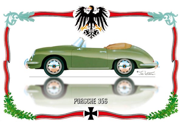 Porsche 356 A0-formaat