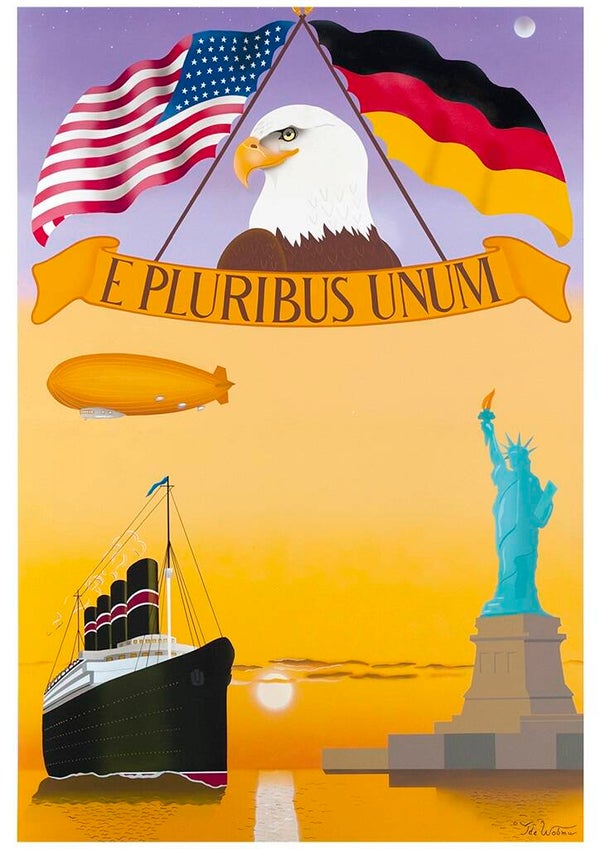 Deutschland E Pluribus Unum A0-formaat