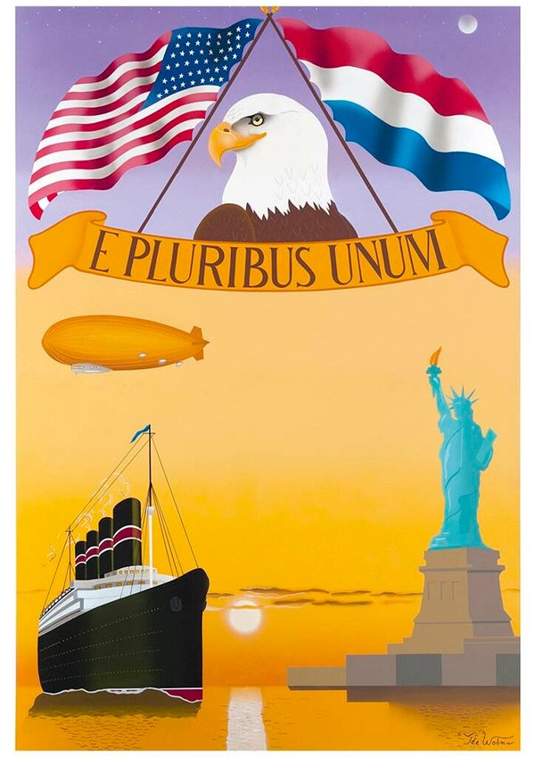 Netherlands E Pluribus Unum A0-formaat