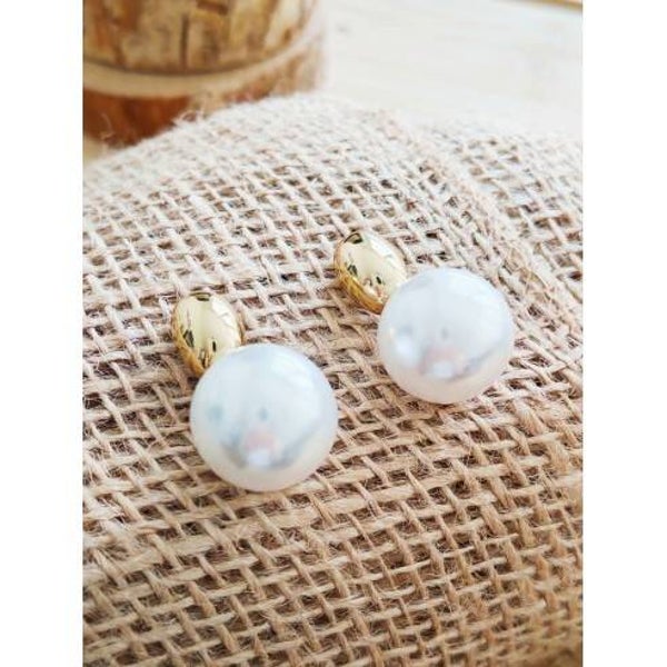 Boucle D'oreille Perle