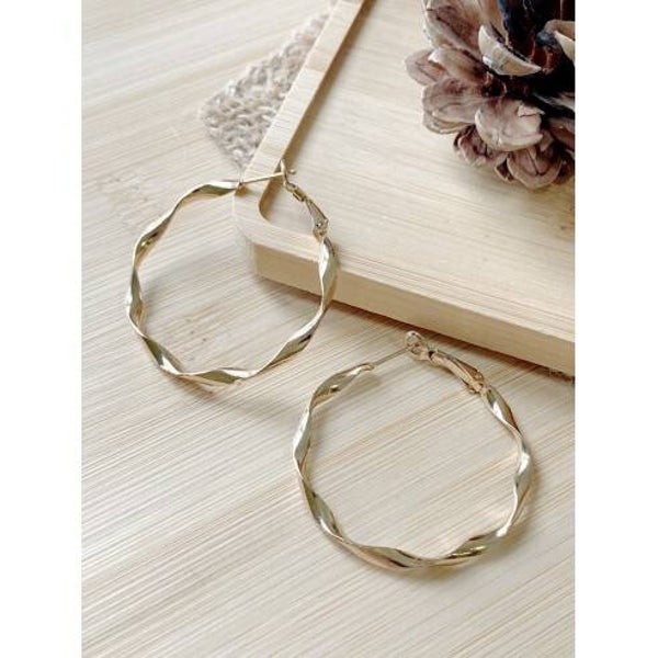 Boucle d'oreille Créole Moyen