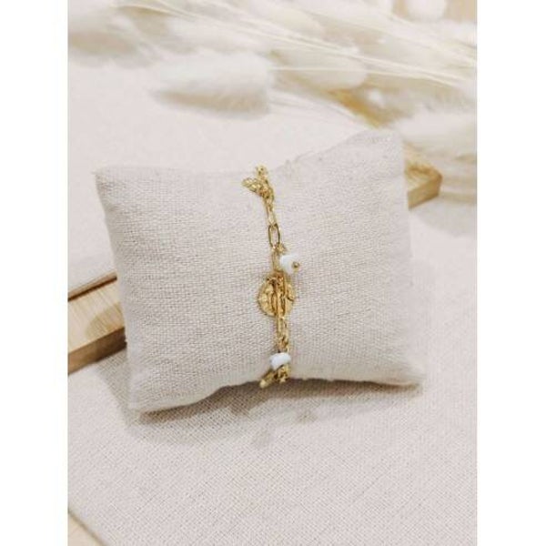 Bracelet NOEMIE blanche