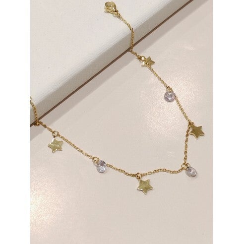 Chaine Cheville ETOILE CRISTAUX