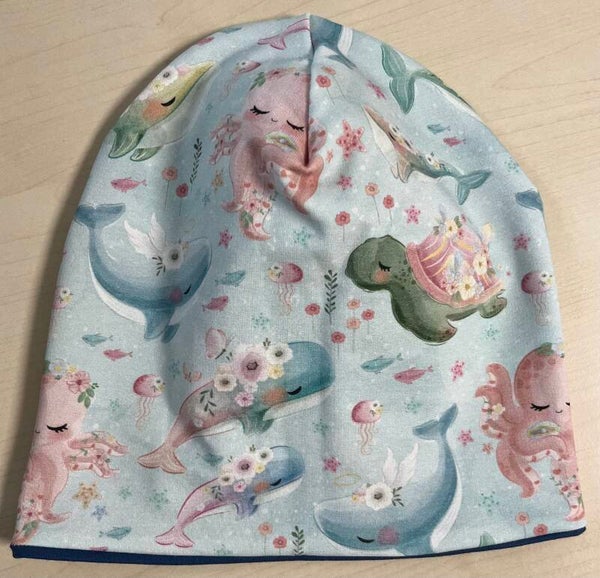 Beanie Unterwasser Tiere Gr.53-55cm