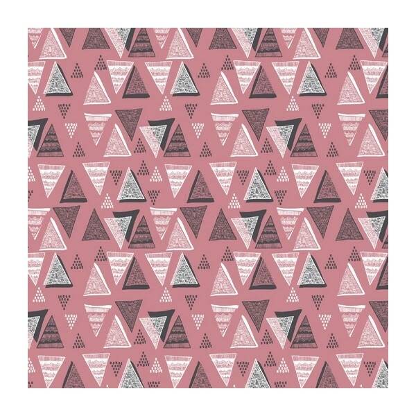Musselin Dreiecke Altrosa