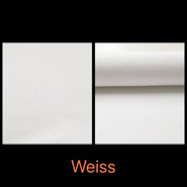Strickbündchen - Weiss