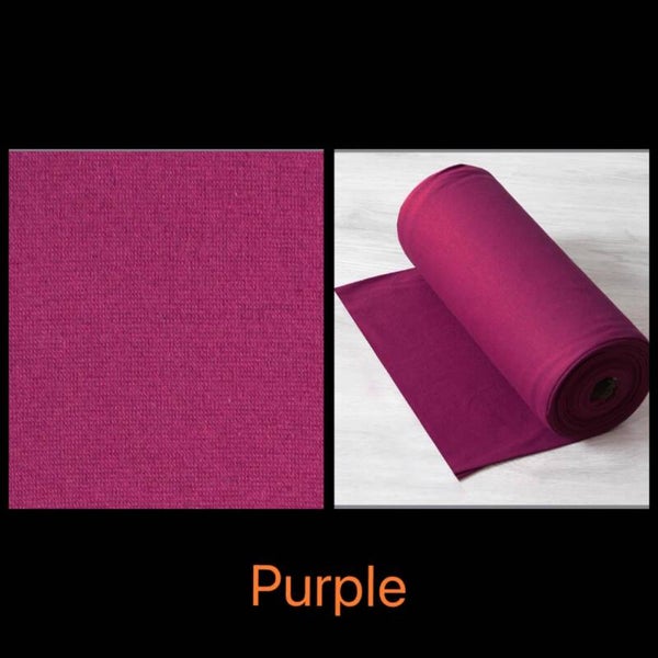 Strickbündchen - Purple