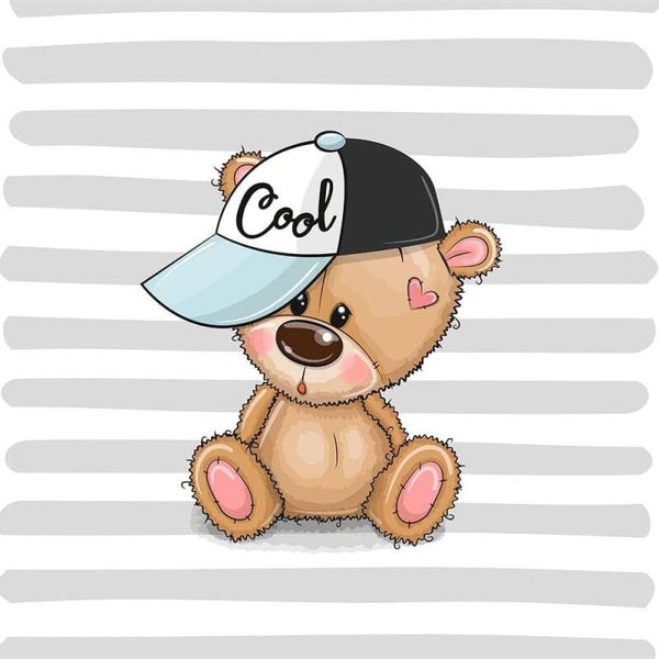 Sweat Panel 40×50 cm cool Bär