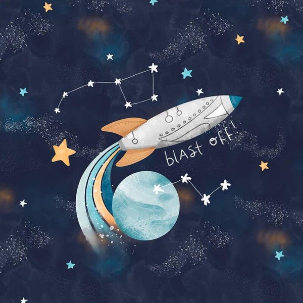 Sweat Panel 40×50 cm Blast Off Navy