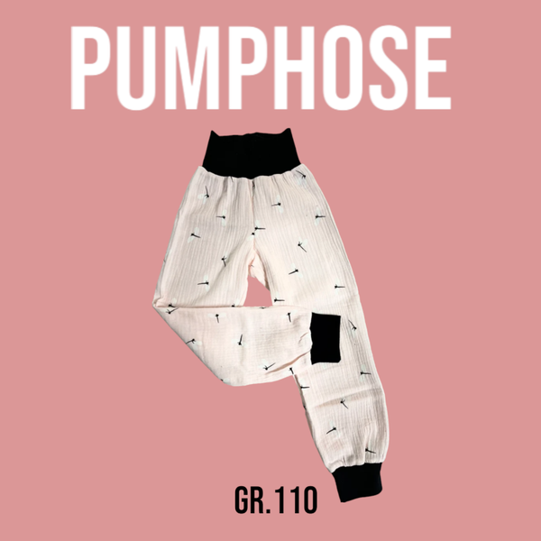 Pumphose Musselin Libellen Gr.110