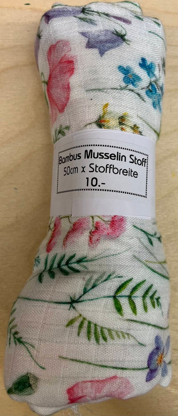 Reststück Bambus Musselin 50xSB