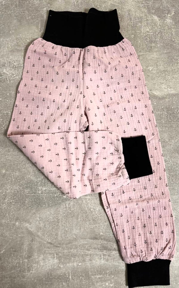 Pumphose Musselin Rosa Anker Gr.104