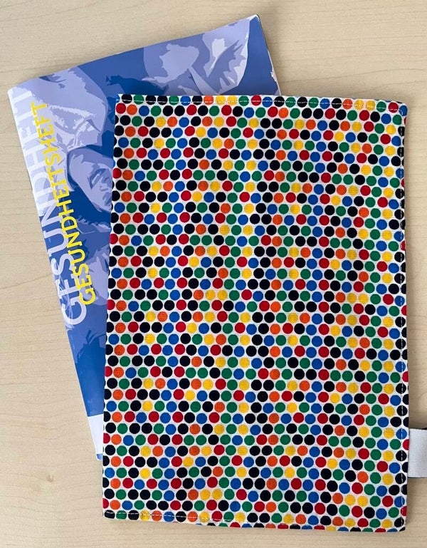 Gesundheitshefthülle Bunt