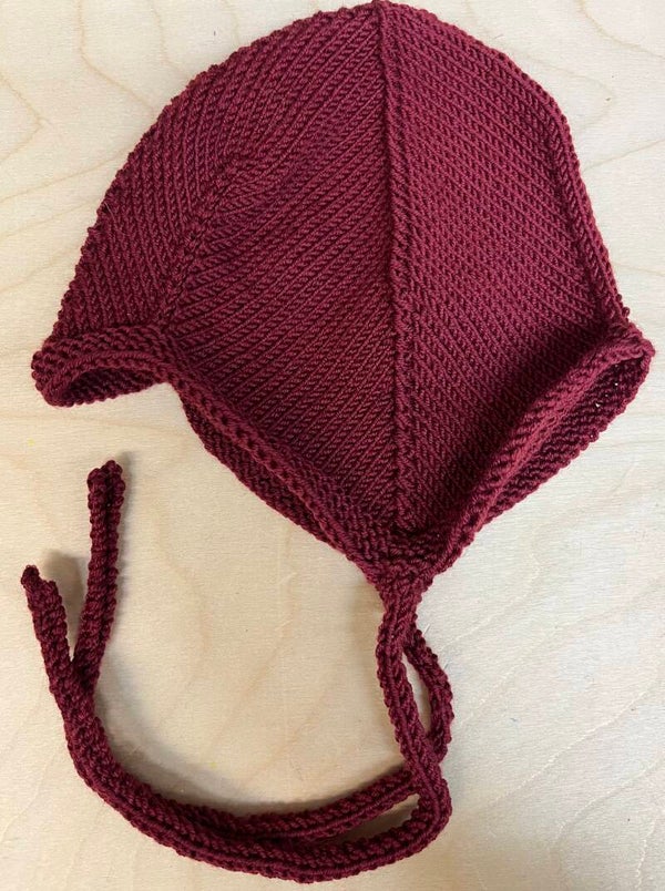 Babykappe Bordeaux 42cm