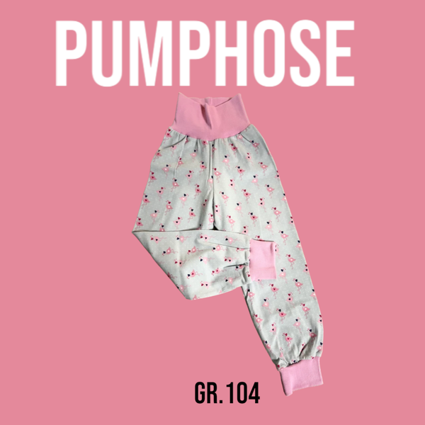 Pumphose Jersey Flamingo Gr.104