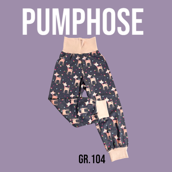 Pumphose Jersey Rehe Gr.104