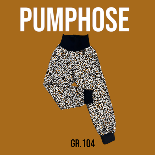 Pumphose Jersey Leopard Muster Gr.104