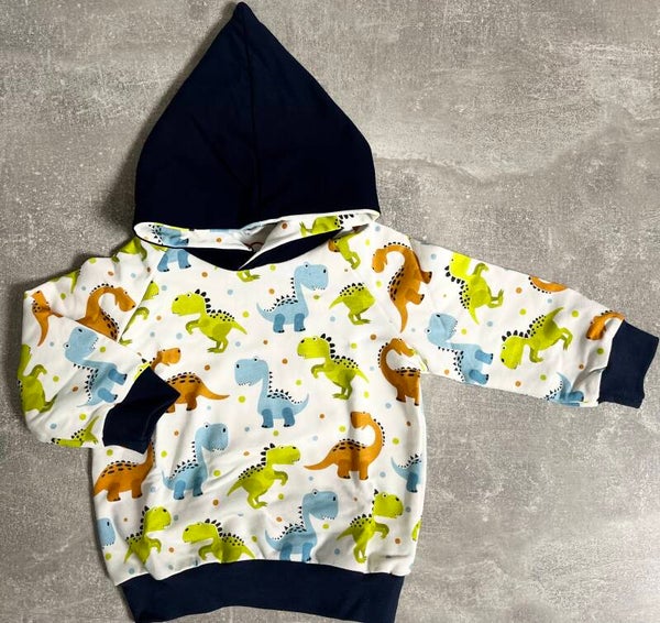 Hoodie Jersey Dino Gr. 80