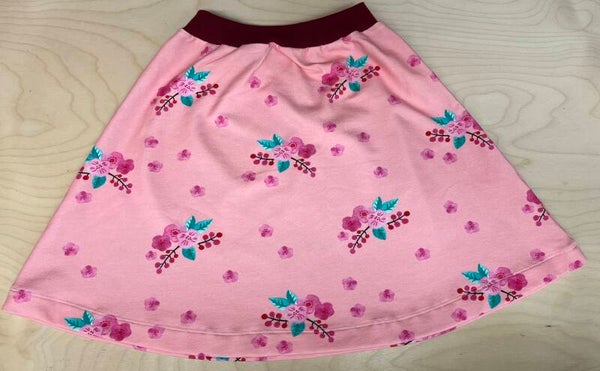 Jupes Sweat Blumen Gr.128