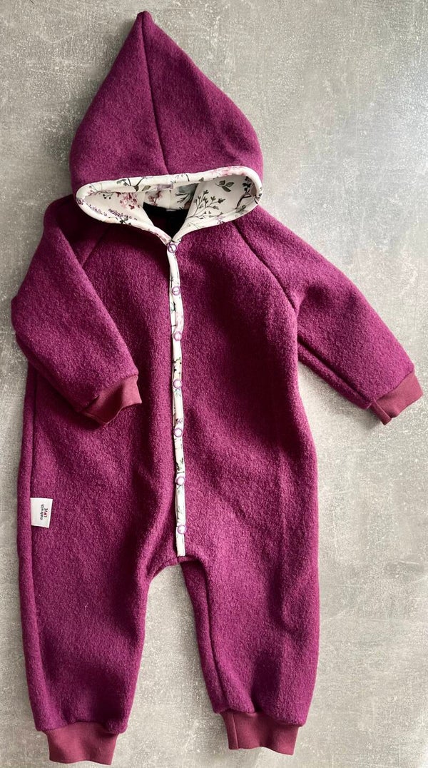 Wollwalk Outdoor Anzug Beere Gr.68